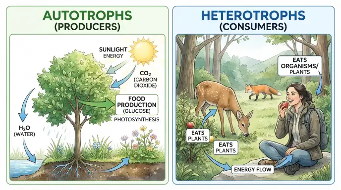autotroph or heterotroph