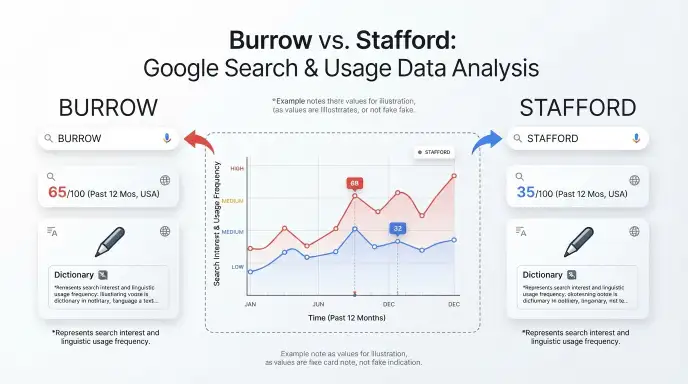 Burrow or Stafford : Google Trends & Usage Data
