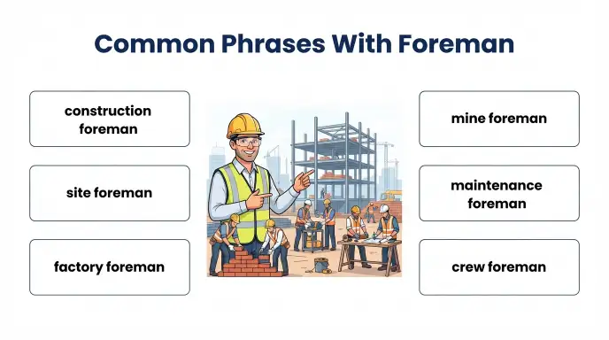 Common Phrases With Foreman