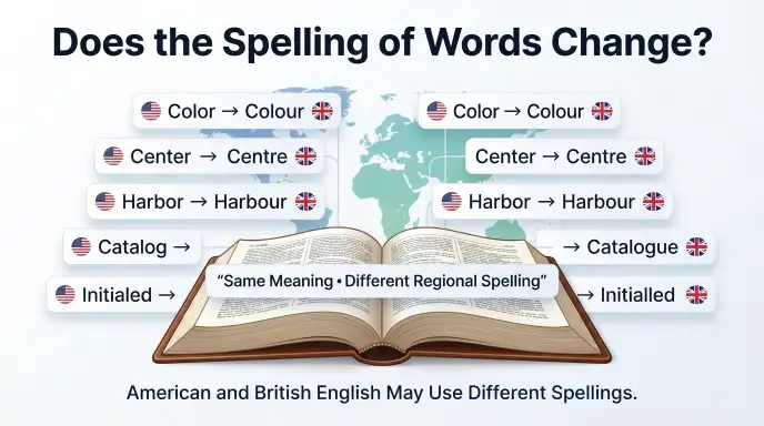 Does the Spelling of Words Change?