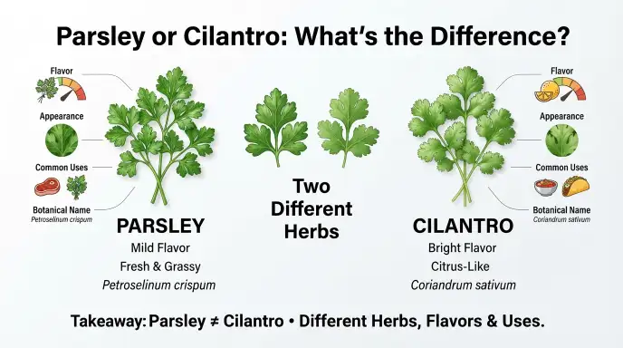 parsley or cilantro