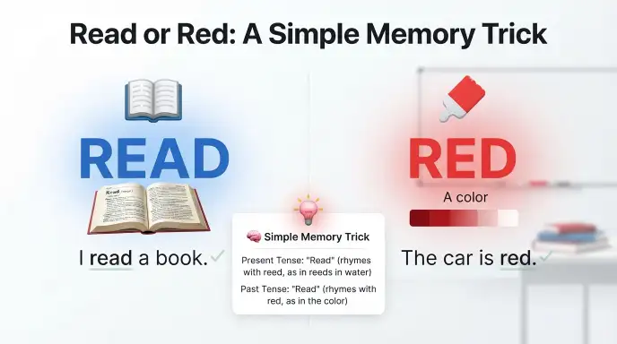 Read or Red: A Simple Memory Trick