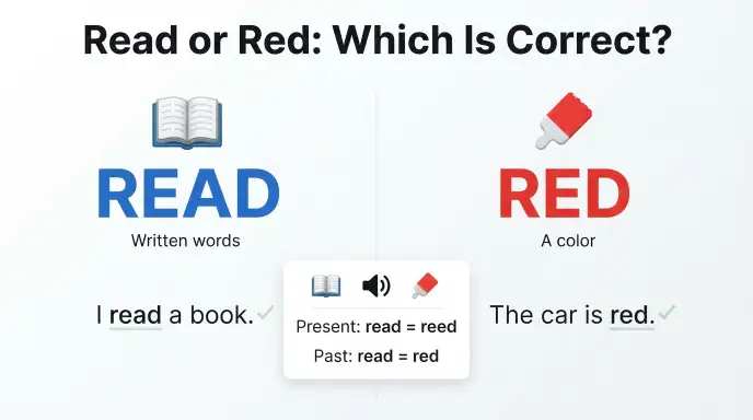 read or red