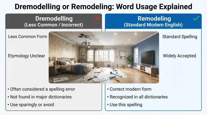 remodelling or remodeling