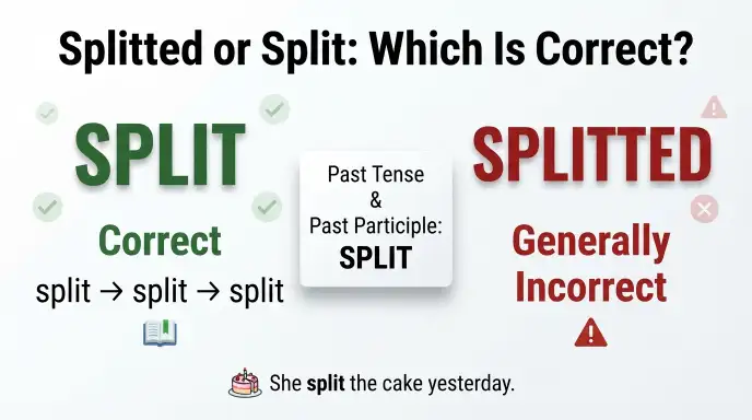 splitted or split