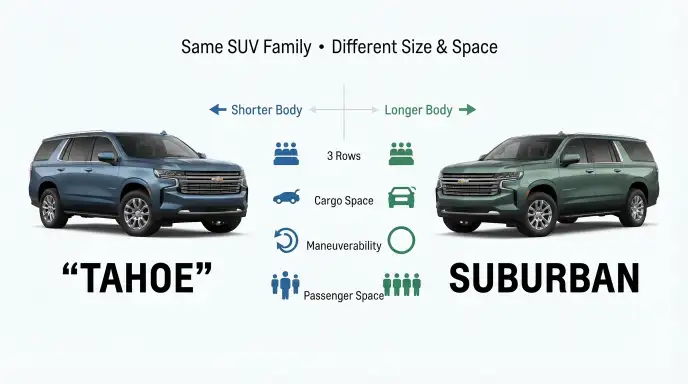 tahoe or suburban