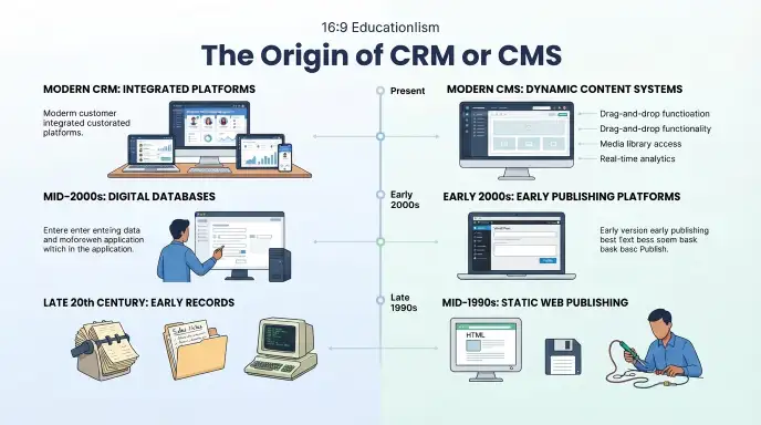The Origin of CRM or CMS