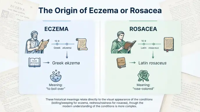 The Origin of Eczema or Rosacea