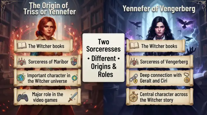 The Origin of Triss or Yennefer
