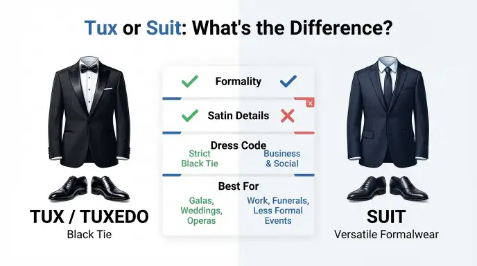 tux or suit