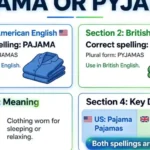 pajama or pyjama