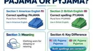 pajama or pyjama
