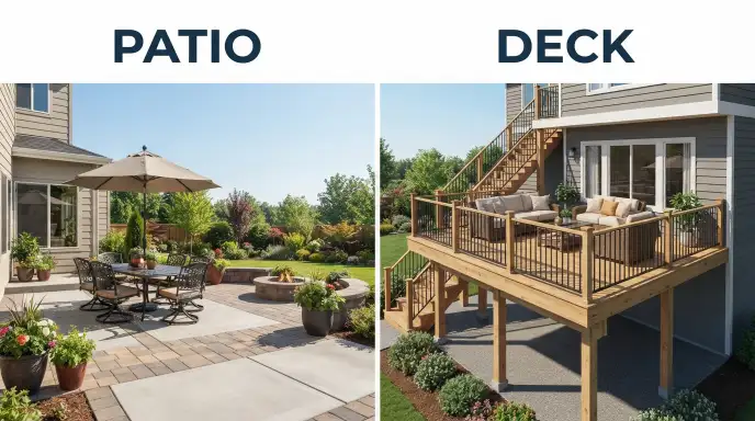 patio or deck